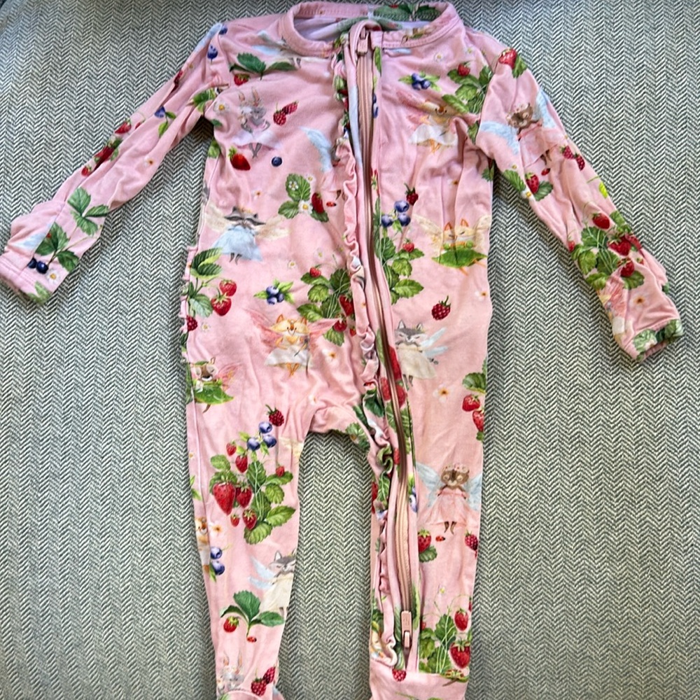 Baby footie pjs from Posh Peanut